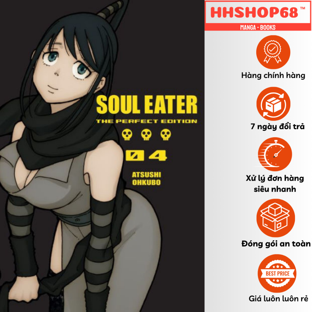 Truyện tranh - Soul Eater Perfect Edition tập 1 2 3 4 5 6 7 8 9 10 11 12 13 14 15 16 17 - NXB Trẻ