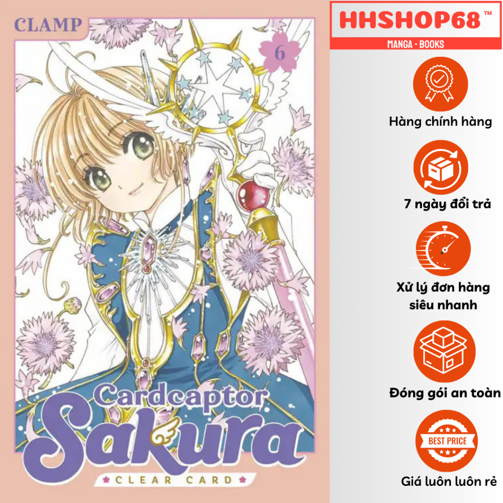 Truyện tranh - Cardcaptor Sakura thẻ bài pha lê tập 1 2 3 4 5 6 7 8 9 10 11 12 13 14 15 - NXB Kim Đồng