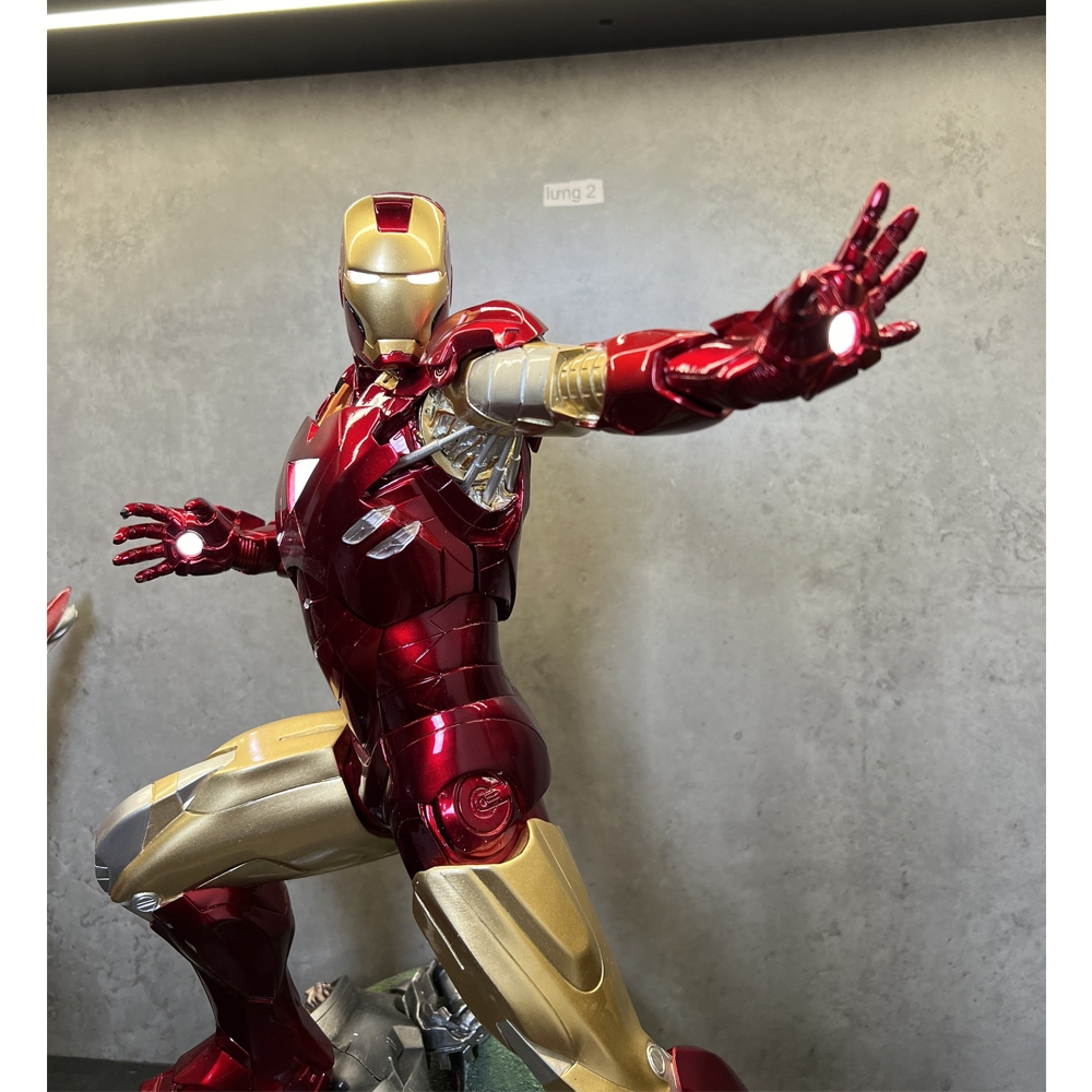 (Hàng có sẵn) Mô hình Iron Man MK6 có đèn tỉ lệ 1/4 50cm cao cấp