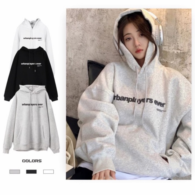 Áo Hoodie Nam Nữ In Chữ URBAN Form Rộng Unisex Chất Nỉ Bông Cao Cấp | BigBuy360 - bigbuy360.vn