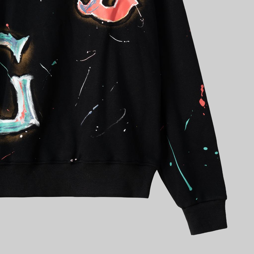 Áo Sweater The Bad God Splatter