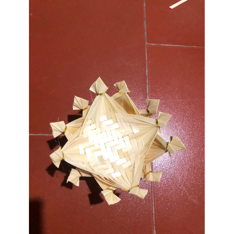 Thuyền nan tre đan 4 cạnh đựng ngũ vị, decor,trang trí,handmade,…