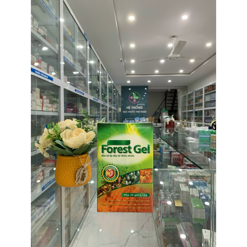 Forest Gel - Giảm đau dạ dày, trào ngược dạ dày, lành vết loét dạ dày - Hộp 20 gói 12g - NT Thu Thảo