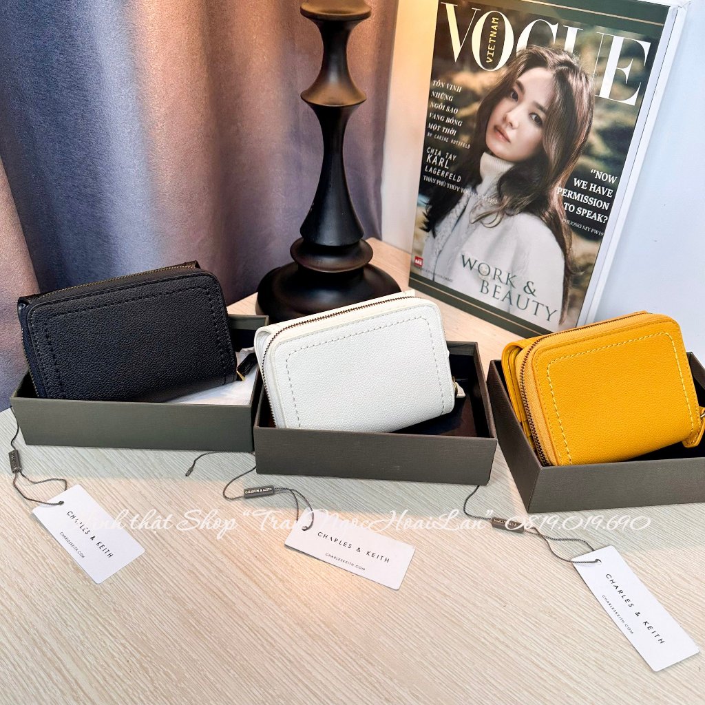 Ví nữ bì thư size 10 x 13.8 x 3.8 cm CK6-10770535-4 đủ màu