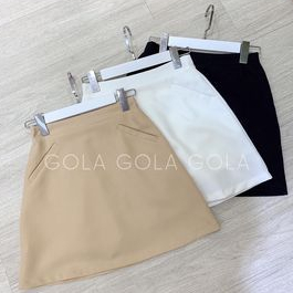 BASIC SKIRT - Chân váy cơ bản túi giả