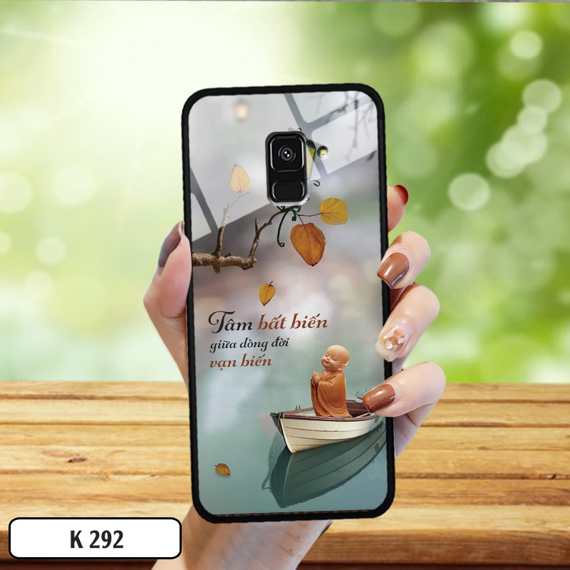 Ốp lưng kính 3D Samsung Galaxy A8 2018/A5 2018/A8 Plus 2018/A8 STAR/A9 STAR/A9 2018/A9 Pro ,ốp điện 