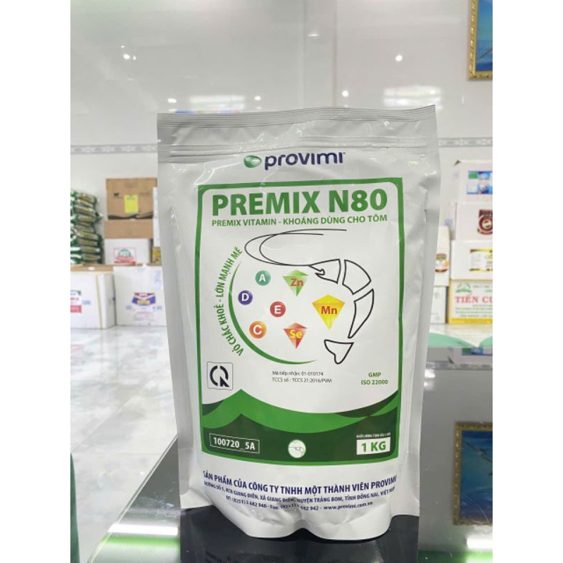 Khoáng trộn cho tôm PREMIX N80