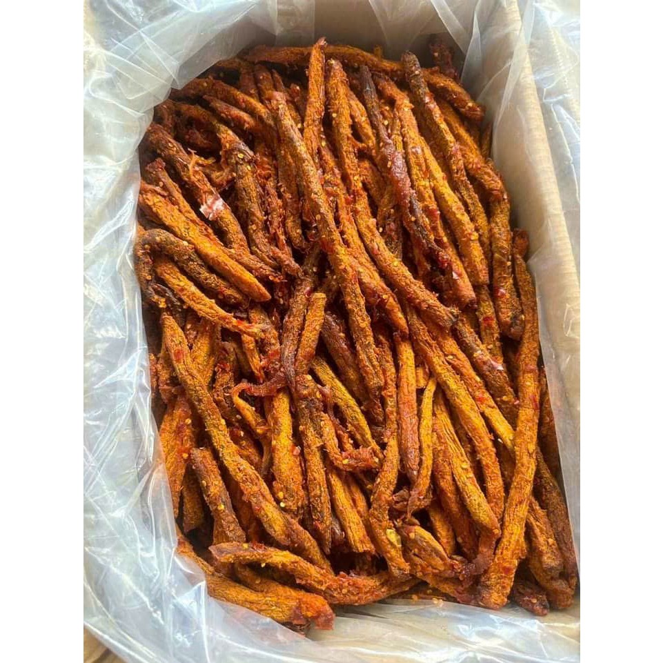 1kg Khô Bò Que Ngon -Loại 1 ( mua 1kg khô bò tặng 1 túi mít  sấy giòn thái lan)