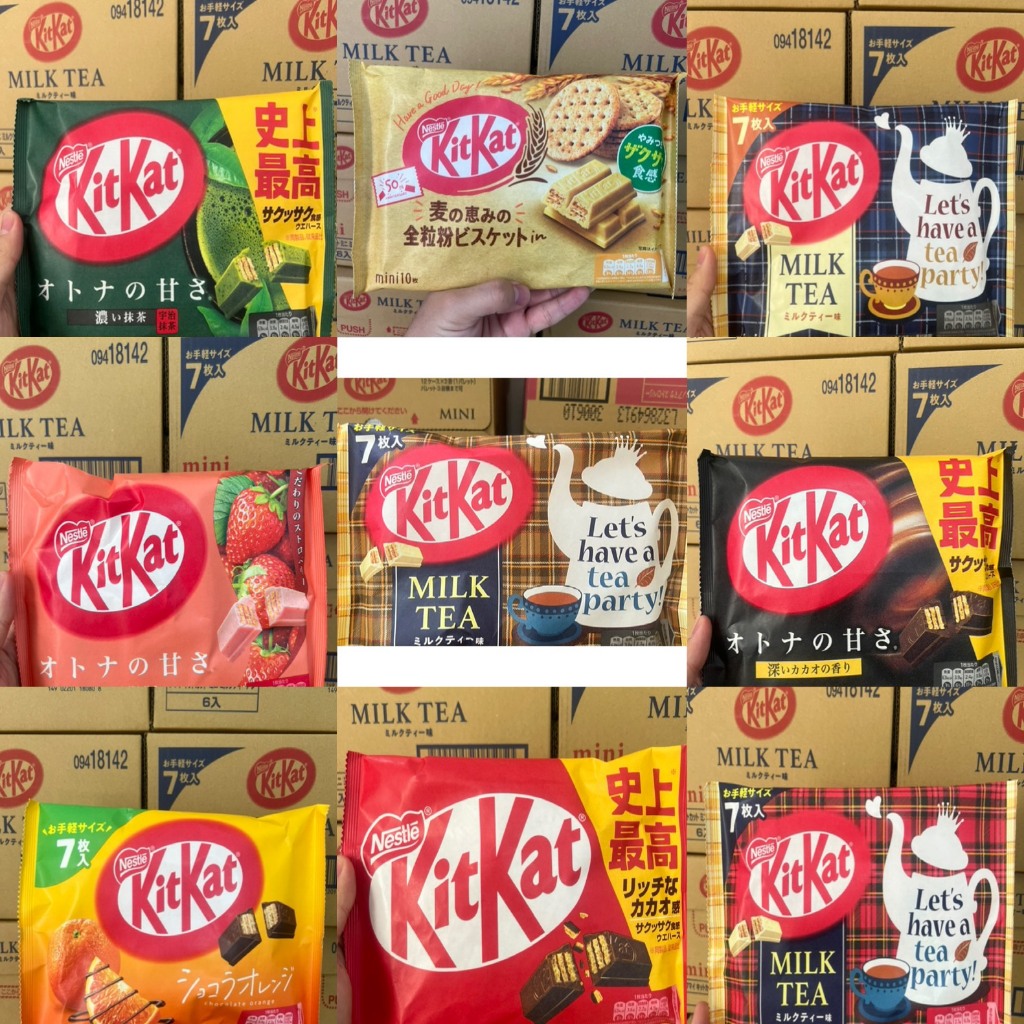 Bánh Kitkat Nhật Bản,Kitkat đủ vị thơm ngon đủ vị