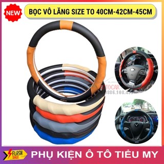  Bọc vô lăng xe tải Sparco size to 40cm - 42cm - 45cm giành cho xe HYUNDAI- ISUZU- KIA- THACO- HOWO
