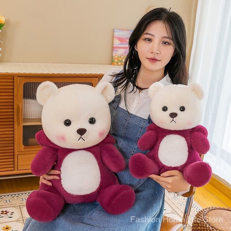 Gấu Bông Lena, Thú Nhồi Bông Hình Gấu Lena Và Dâu Tây Dễ Thương Sang Trọng Búp Bê Đồ Chơi Quà Tặng Cao Cấp