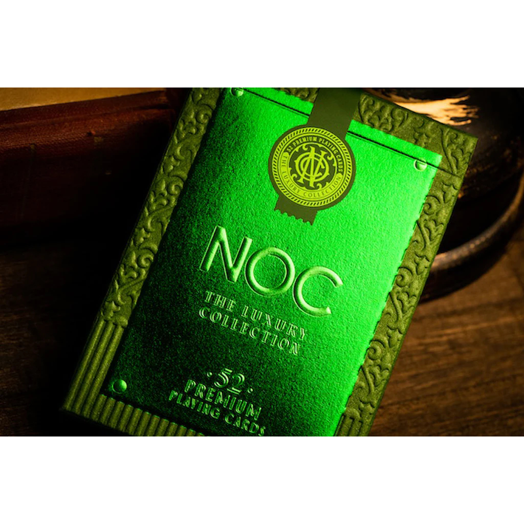 Bộ bài tây, bài ảo thuật USA: NOC LUXURY SET 3 DECKS LIMITED 7500 Playing Cards - Bài Mỹ - Hàng chính hãng