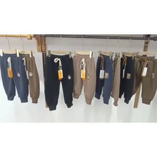 Quần dài thu đông, Quần jogger 💥Quần nỉ nhung tăm cho bé 11-21kg