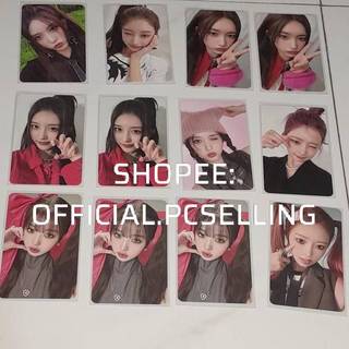 Photocard ive album i've mine baddie pob ảnh thẻ bo góc chính hãng