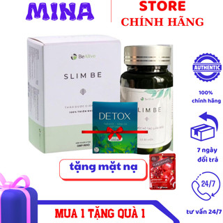 [MUA 1 TẶNG 2] Giảm Cân Slim Be Chính Hãng Trà Thảo Mộc Slimbe Giúp Giảm 3-7 Kg Sau 30 Ngày
