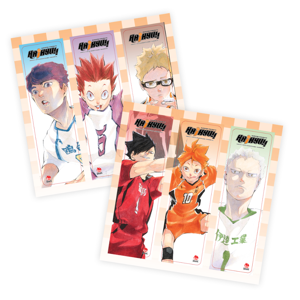 Truyện tranh Haikyu!! Premium Boxset 02 - Tập 16 - 30 - Tặng Kèm 2 Set Bookmark PVC
