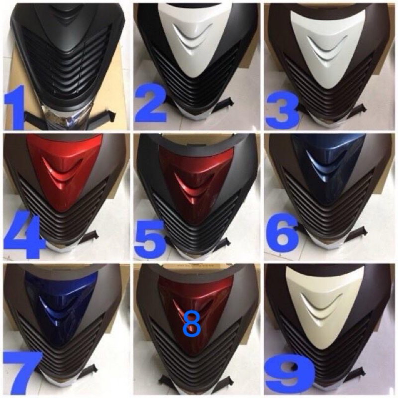 Mặt Nạ Kiểu SH Gắn Cho VISION 2014-2019 Đủ Màu