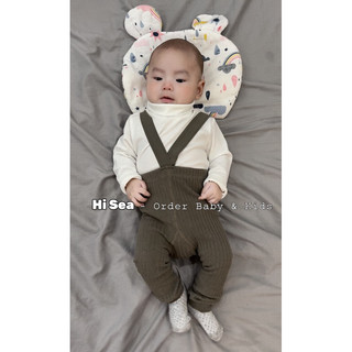 Yếm quần len màu xanh rêu