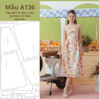 RẬP GIẤY A0 ĐẦM 2 DÂY MÃ A136