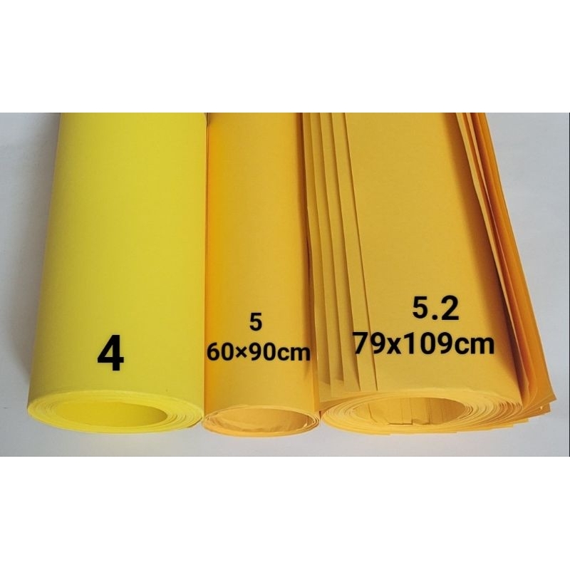 Giấy mỹ thuật làm hoa bảng màu 2