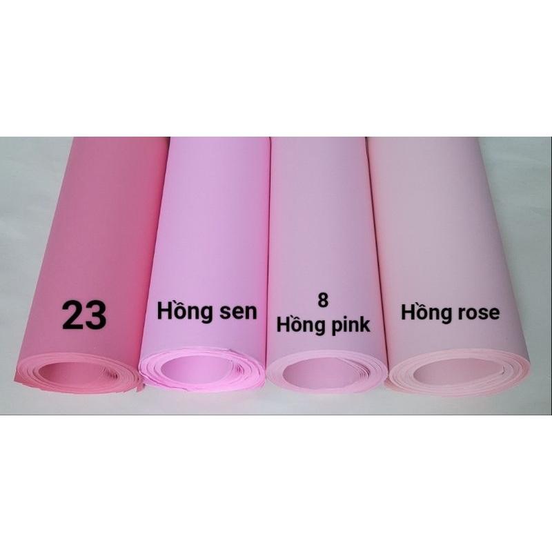 Giấy mỹ thuật làm hoa bảng màu 2