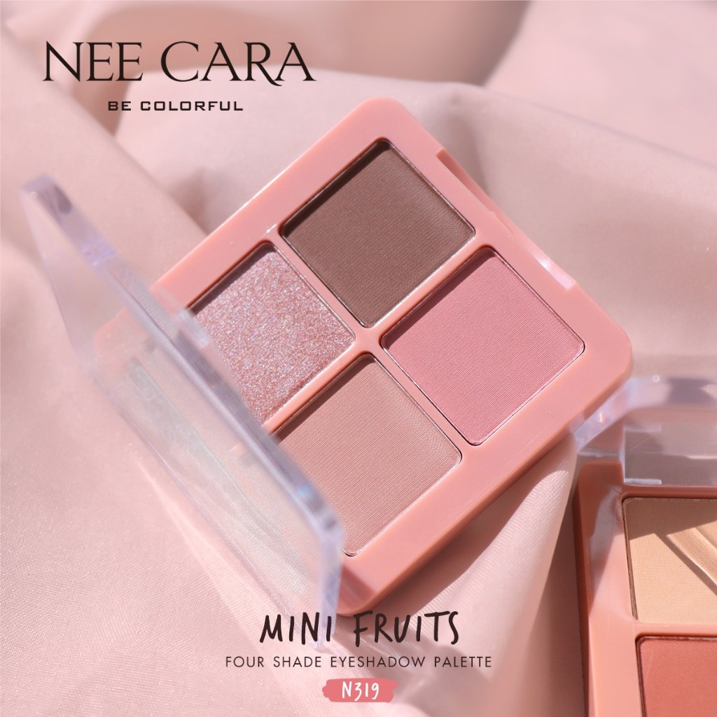 Phấn Mắt Nee Cara Mini Fruit 4 Gam Màu Nhỏ Xinh No.1