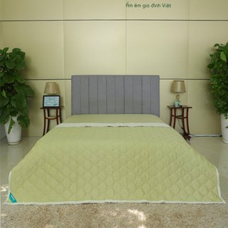 Chăn chần gòn Hometex Tencel Luxury 180x220cm đơn màu