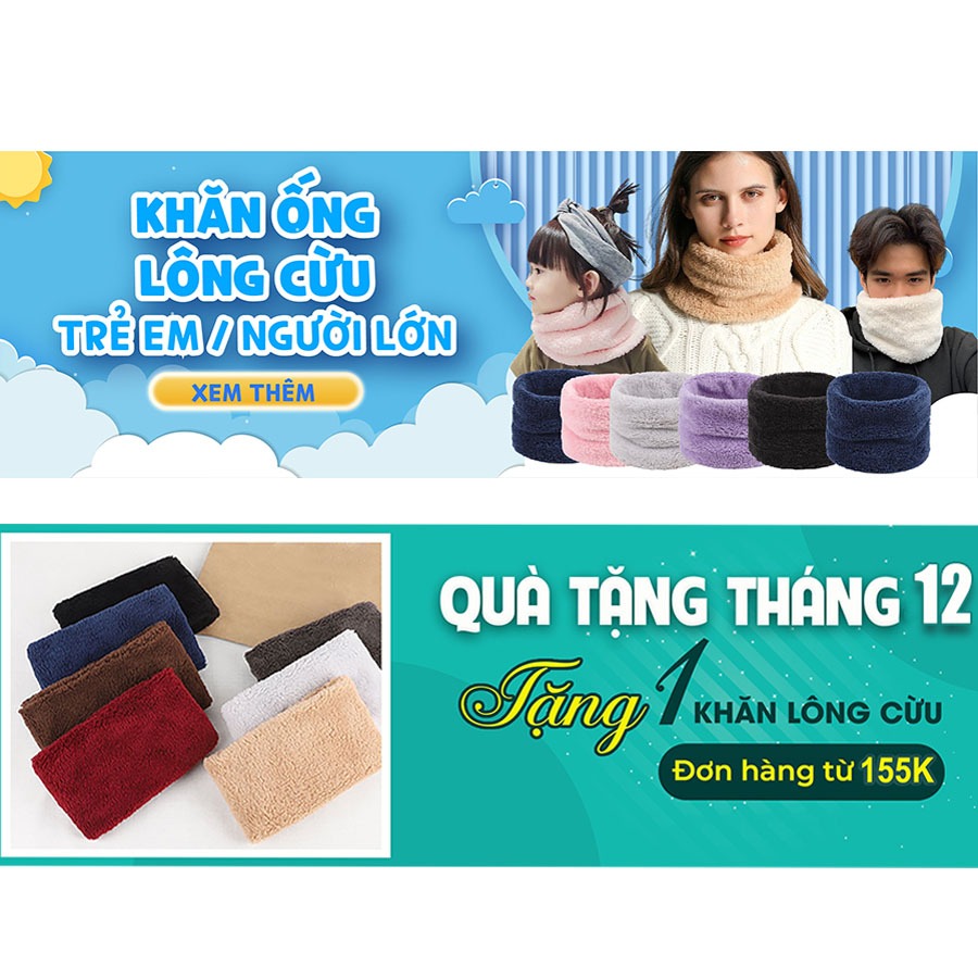 Set Bộ lông cừu có mũ tai thỏ cute cho bé trai & bé gái - Nhẹ mà cực ấm