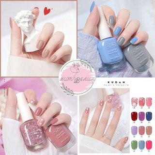 Nước sơn móng tay Kudan 10ml dạng sơn lột nhanh khô, Sơn móng tay tự khô có thể lột được màu sắc