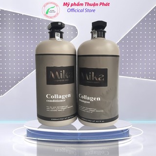 Dầu gội Mika 4000ml, dầu gội collagen Mika