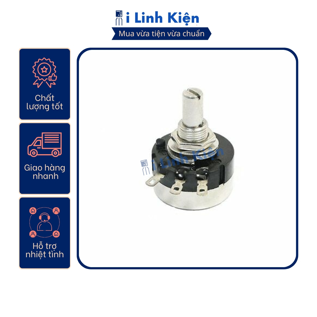 Chiết áp đơn 200K TOCOS RV24YN 20S B204