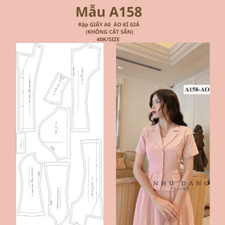 Rập giấy a0 áo ký giả mã a158