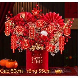 CHẬU HOA TẾT ĐÀO ĐÔNG