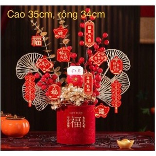 CHẬU HOA TẾT ĐÀO ĐÔNG