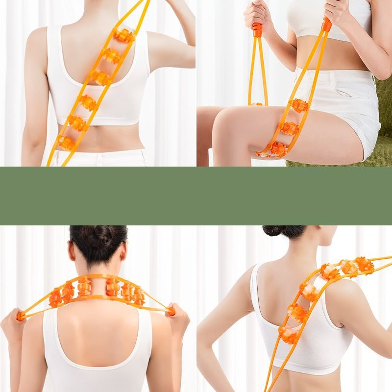 Dây Lăn Massage Vai Gáy,Cổ Mát Xa Lưng Bụng Toàn Thân Loại 1-3 Con Lăn,Giúp Phục Hồi Sức Khỏe,Thư#