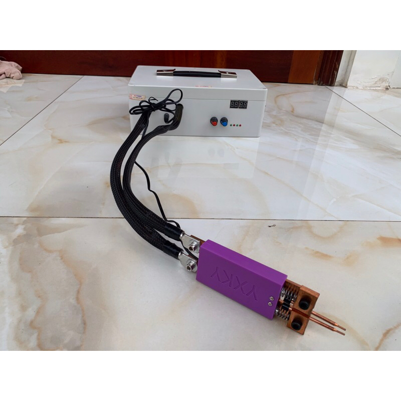 Máy hàn cell pin Version tay cân lực