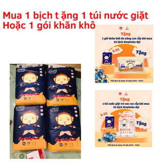 (kèm nước giặt ) Bỉm quần Step Baby nội địa Trung siêu mỏng, chống hăm M86/L80/XL74/XXL68/XXXL68