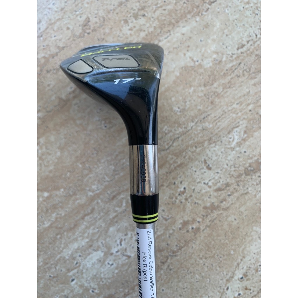 Gậy Rescue CŨ -  Rescue Cobra Baffler T- rail 17 độ Flex R 2nd  secondhand - 6068