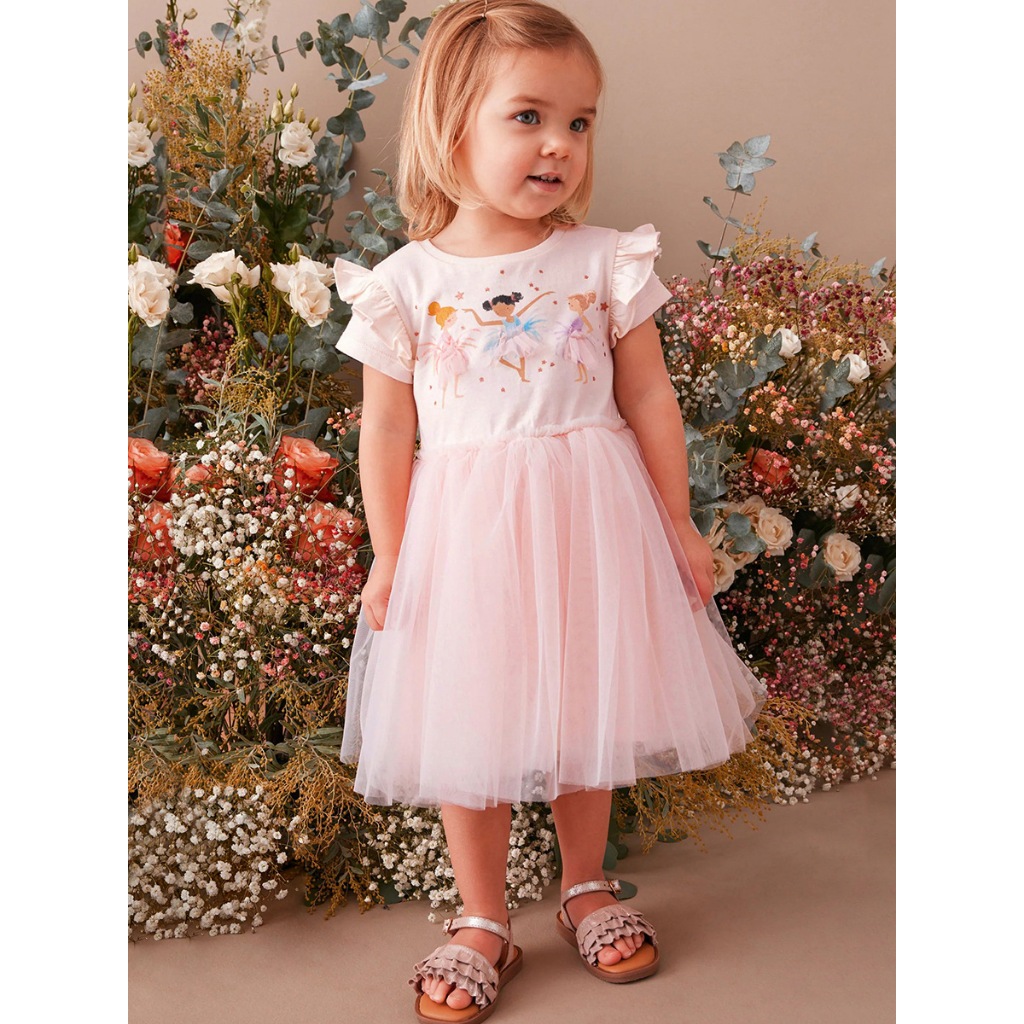 BST váy hè bé gái thun cotton nhiều họa tiết 2-7 tuổi mẫu mới P1 - Little Maven Chính Hãng