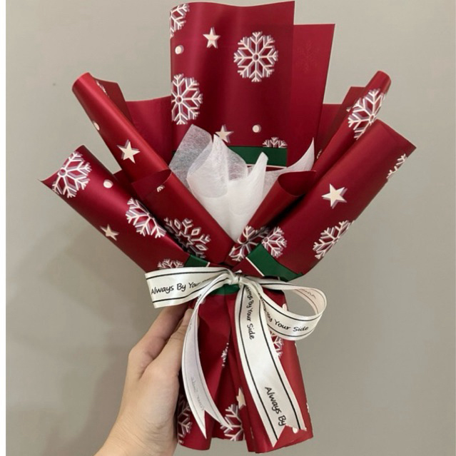 Cốt hoa sáp bó sẵn bó 1 bông, 3 bông
