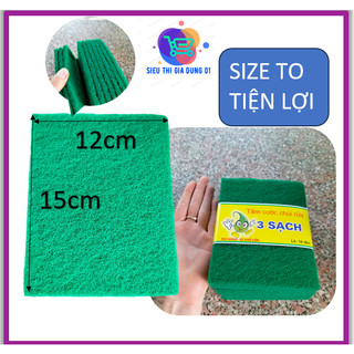 1 miếng cước rửa chén xanh đông dương 01 siêu sạch siêu bền