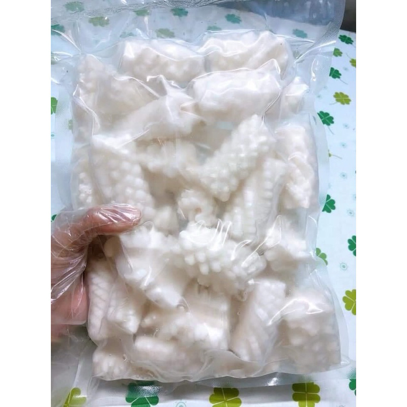 Mực tỉa hoa đông lạnh chiên , xào, thả lẩu thơm ngon