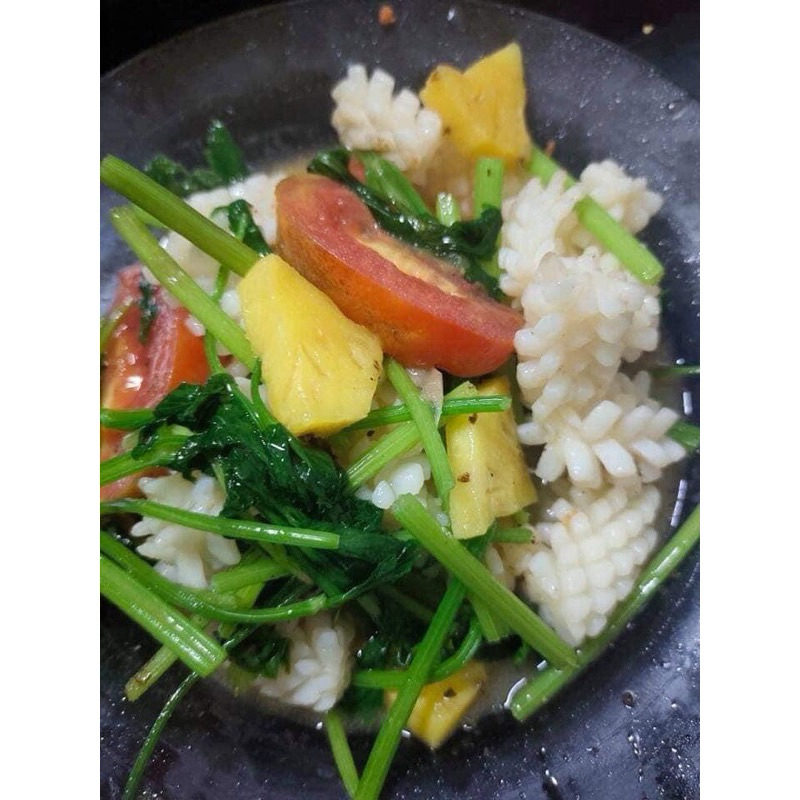 Mực tỉa hoa đông lạnh chiên , xào, thả lẩu thơm ngon