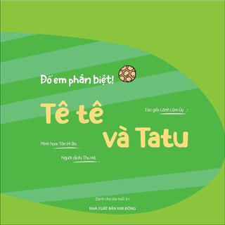 Sách - Đố Em Phân Biệt! - Tê Tê Và Tatu