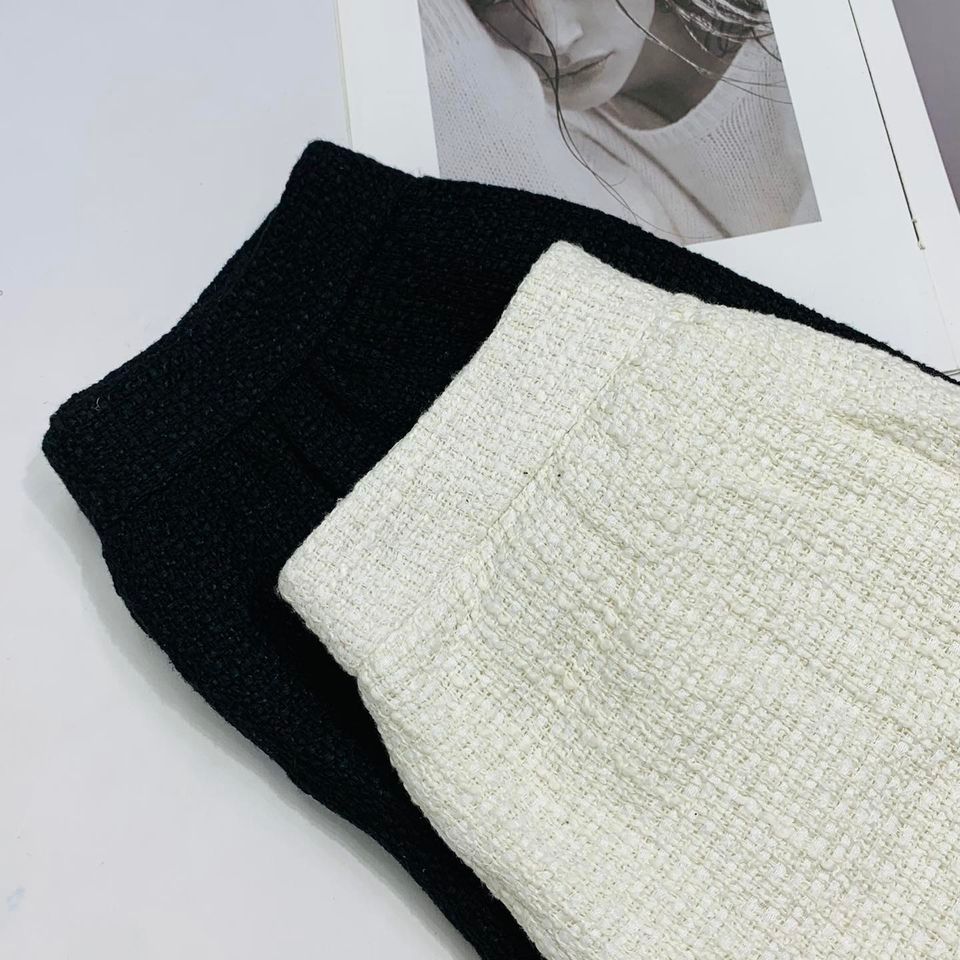 Chân váy dạ tweed