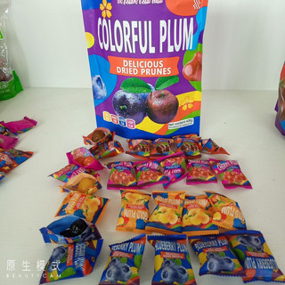 Ô mai colorful plum việt quất, cherry, mận đen, vàng,đỏ 408gr thuỳ phương foods