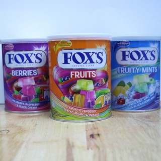 Kẹo bạc hà foxs đường pha lê hộp thiết 3 loại