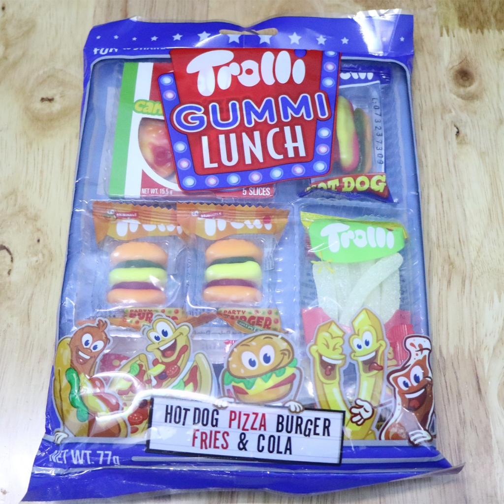 Kẹo Dẻo Trolli Gummy Lunch (77g)