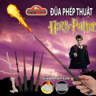Đũa phép thuật harry potter phóng ra lửa bằng giấy phép thuật với 8 phiên bản đũa cao cấp trong bộ phim harry potter