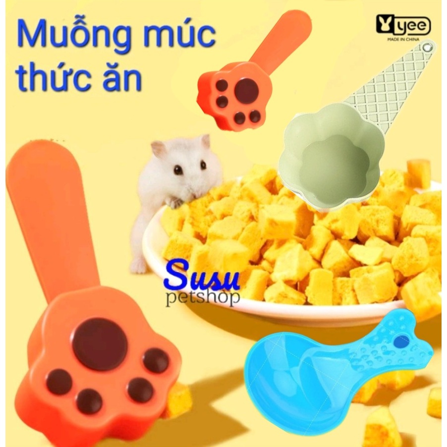 Muỗng múc thức ăn cho Pet dễ thương